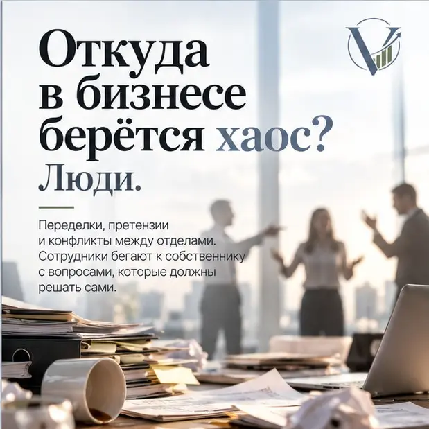Откуда в бизнесе берётся хаос? Люди? | Сетка — социальная сеть от hh.ru