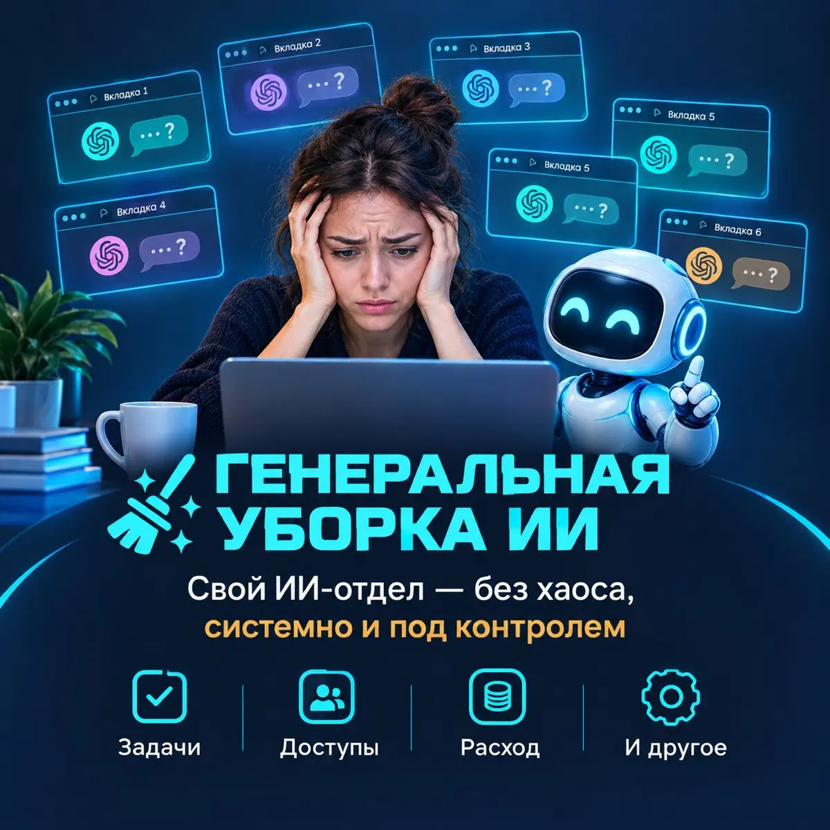Генеральная уборка ИИ (или как создать свой AI-отдел) | Сетка — социальная сеть от hh.ru