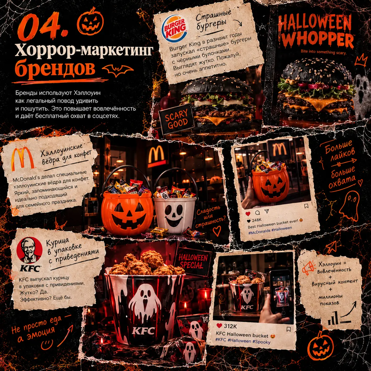 КАК МАРКЕТИНГ ИЗМЕНИЛ ОБЫЧНЫЙ ПРАЗДНИК ХЭЛЛОУИН 🎃
👻 До Хэллоуина осталось несколько дней. Пока все готовятся к празднику, хочу поделиться своими мыслями | Сетка — социальная сеть от hh.ru
