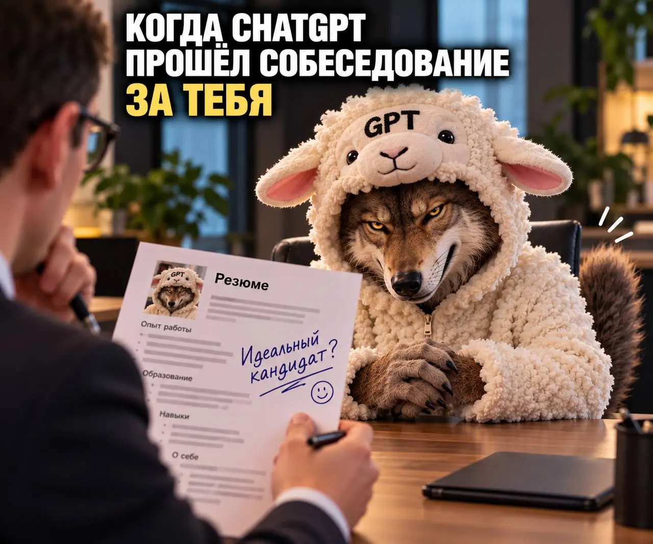 САМЫЙ ОПАСНЫЙ КАНДИДАТ НА СОБЕСЕДОВАНИИ - ТОТ, КТО ИДЕАЛЬНО К НЕМУ ПОДГОТОВИЛСЯ? ⚠️
Раньше на собеседовании можно было довольно быстро понять, насколько кандидат разбирается в своей профессии | Сетка — социальная сеть от hh.ru