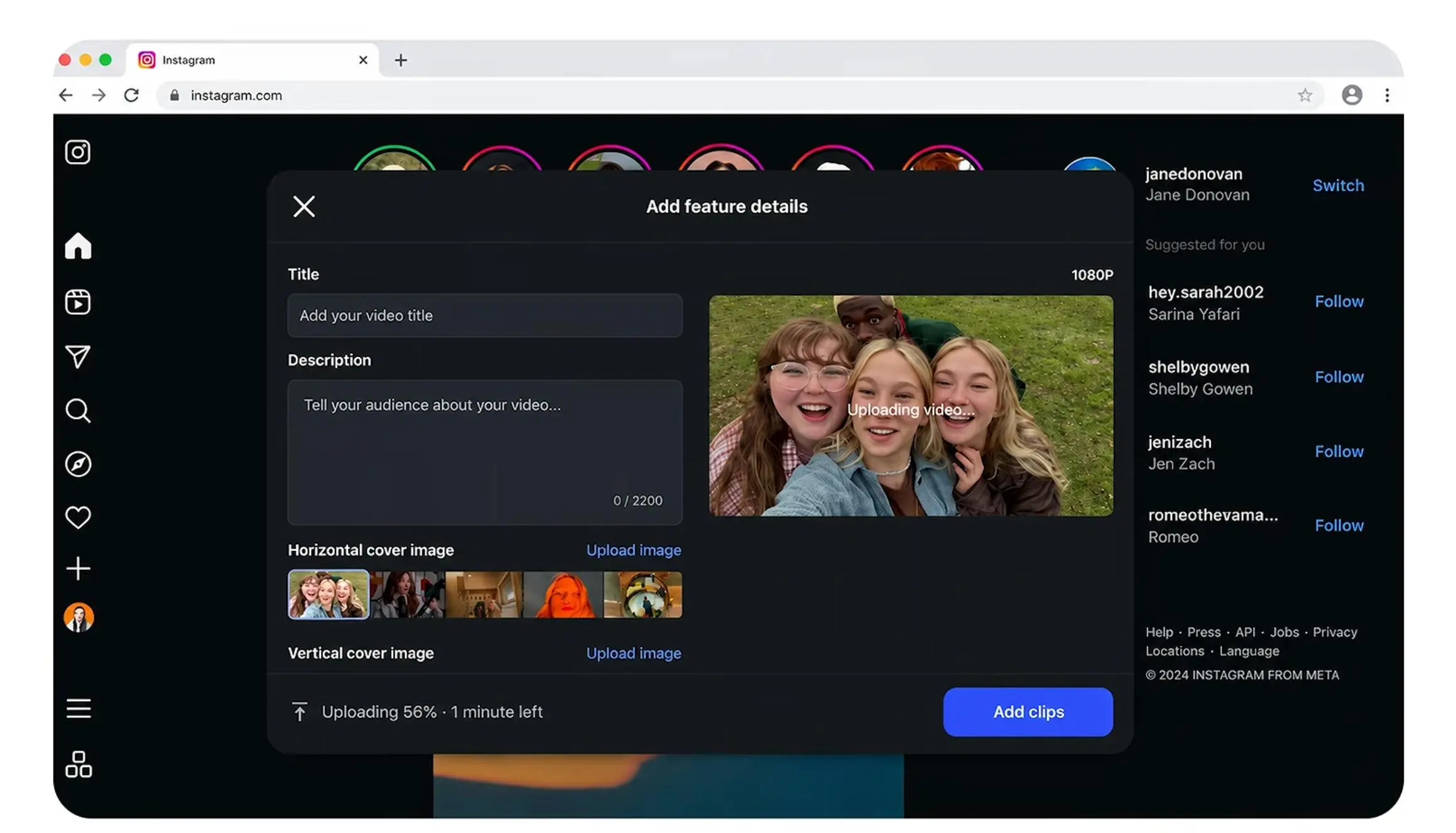 Длинные видео теперь в Instagram*!
IGTV перерождается и теперь будут называться Features. Теперь в Инсту можно будет заливать горизонтальное видео длиннее часа | Сетка — социальная сеть от hh.ru