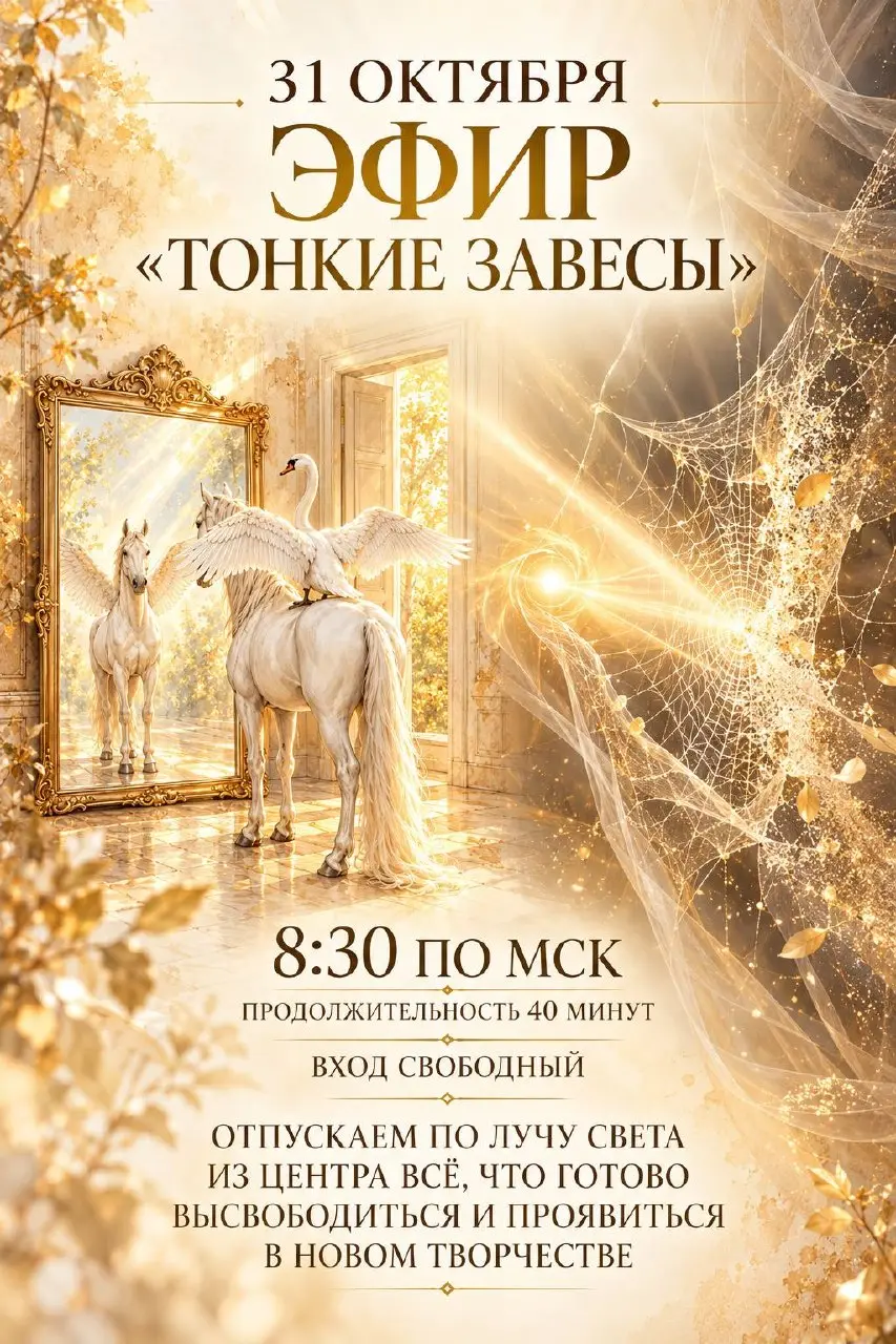 ✨ 31 октября | Эфир «Тонкие завесы» ✨ | Сетка — социальная сеть от hh.ru