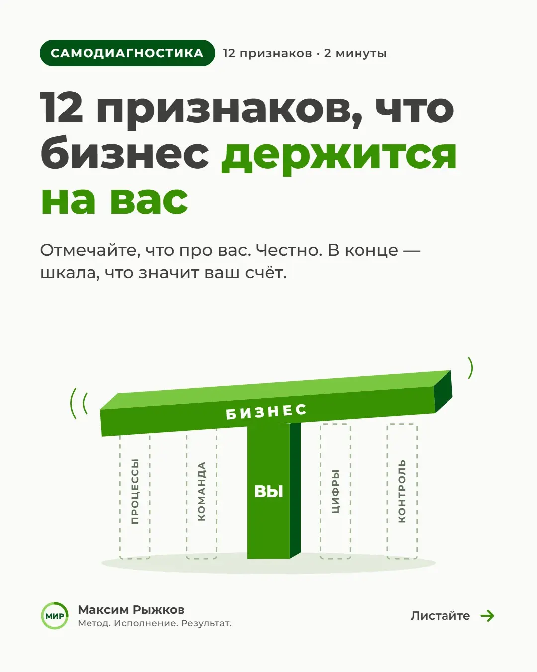 12 признаков, что бизнес держится на вас | Сетка — социальная сеть от hh.ru