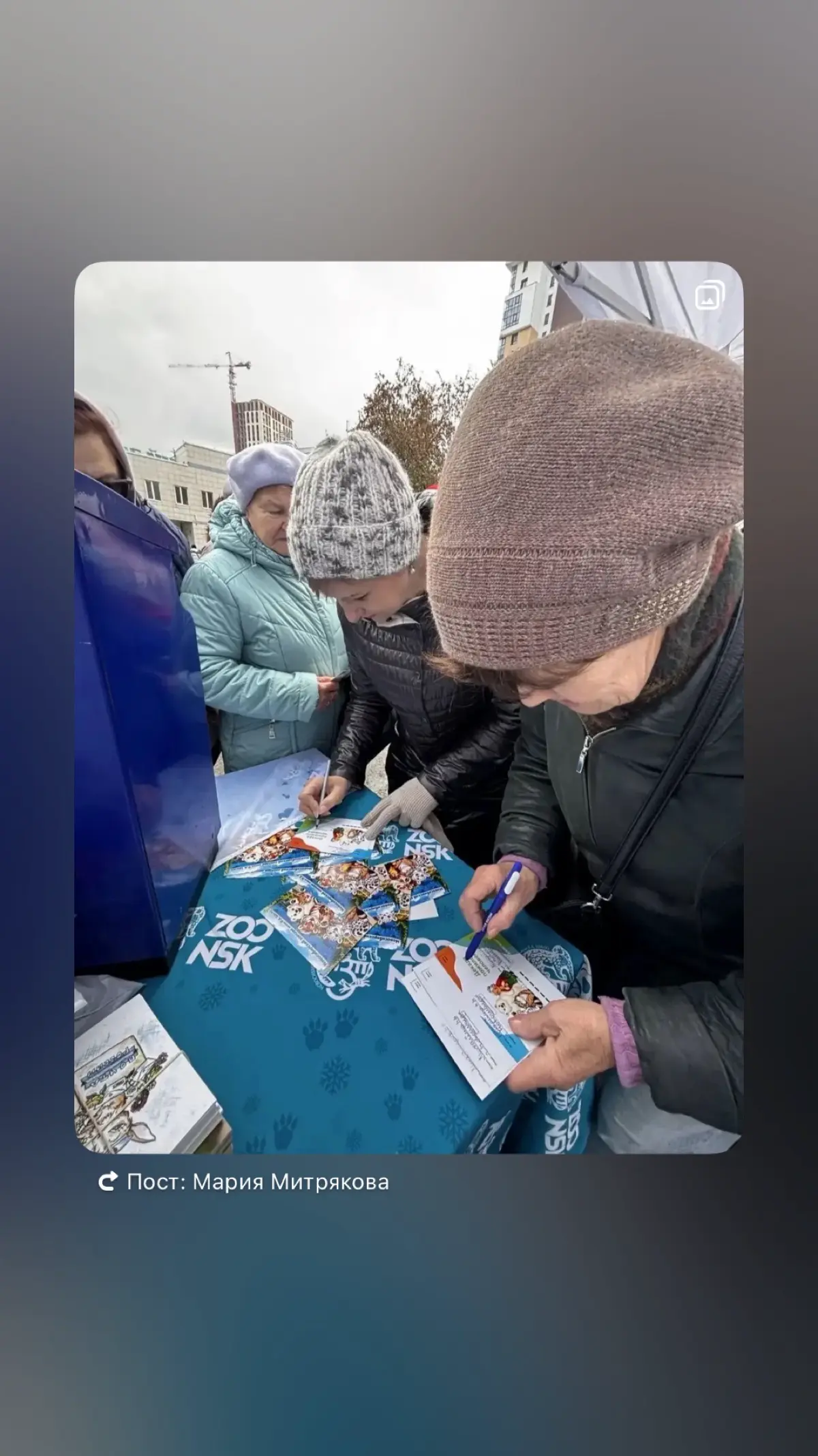 📨1 000 тёплых приветов из Новосибирского зоопарка 🦁🐼🐻
📆23 октября корпоративные волонтёры УФПС Новосибирской области организовали выездное почтовое пространство на территории Новосибирского зоопарка и... | Сетка — социальная сеть от hh.ru