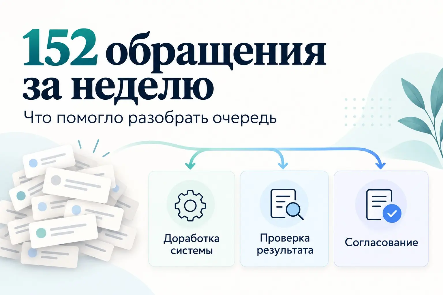 152 обращения за неделю: что помогло разобрать очередь | Сетка — социальная сеть от hh.ru