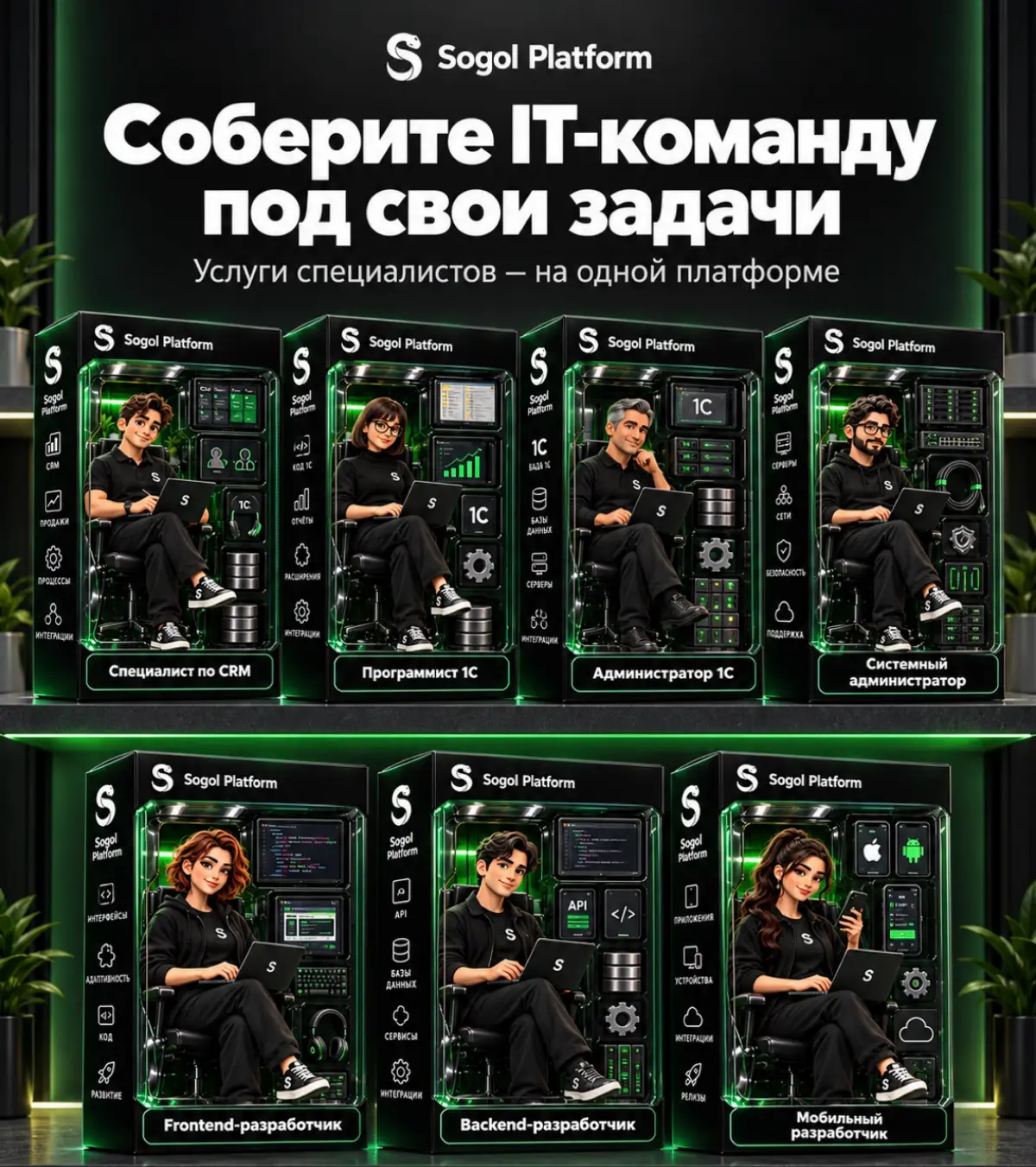 Собрать IT-команду  так же просто, как выбрать нужный набор? | Сетка — социальная сеть от hh.ru
