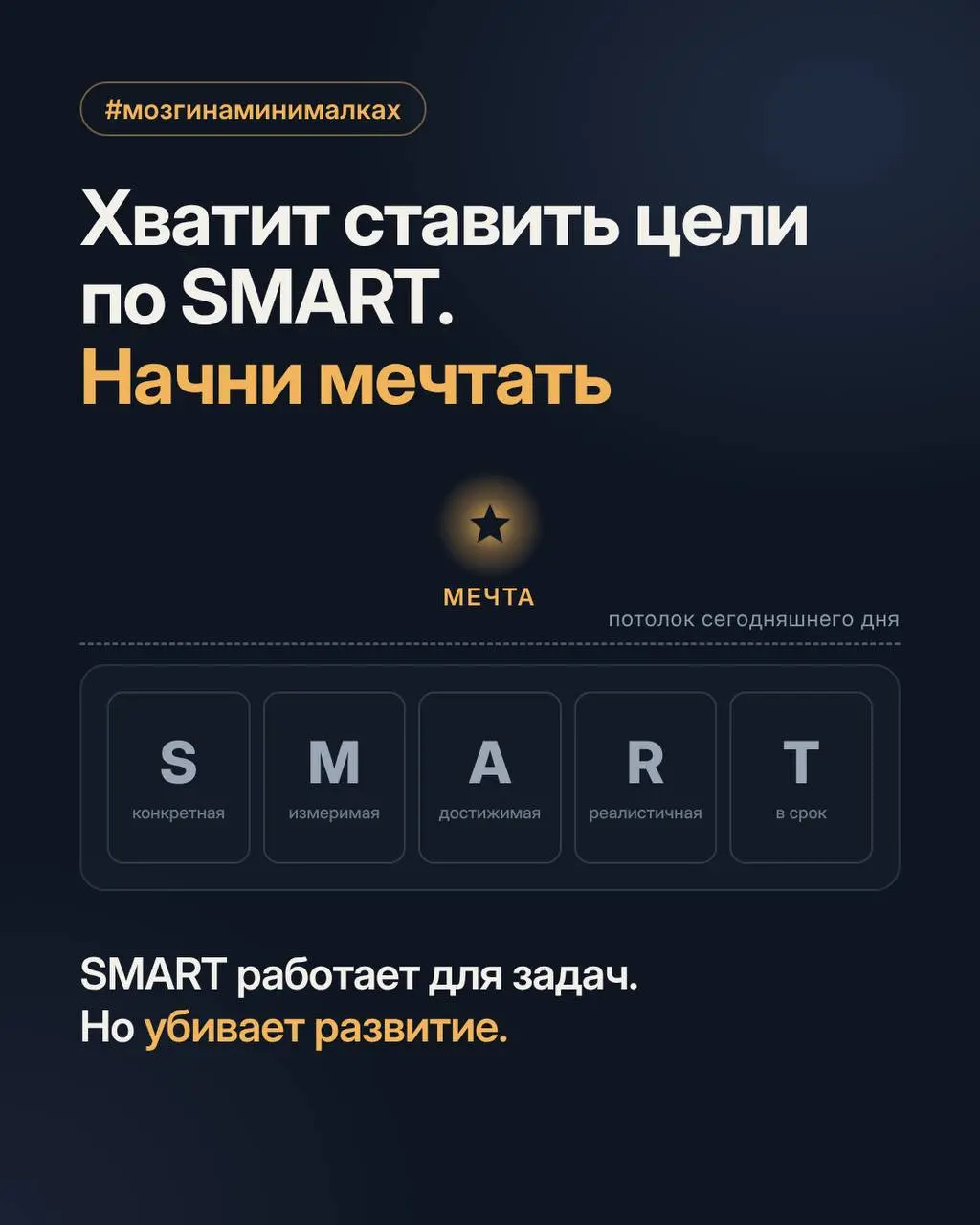 В начале моей карьеры управленца SMART был незаменимым инструментом. Конкретность, измеримость, достижимость. Всё разложено по полочкам | Сетка — социальная сеть от hh.ru