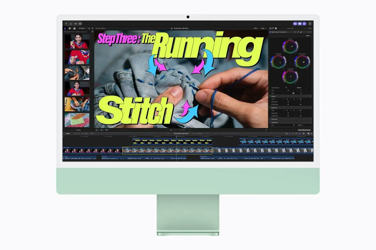 Apple ещё показала iMac на M6.
Процессор: 12 ядер CPU (+2 к прошлому поколению). Заявляют топ по однопоточности.
GPU: 12 ядер, нейронные ускорители в каждом | Сетка — социальная сеть от hh.ru