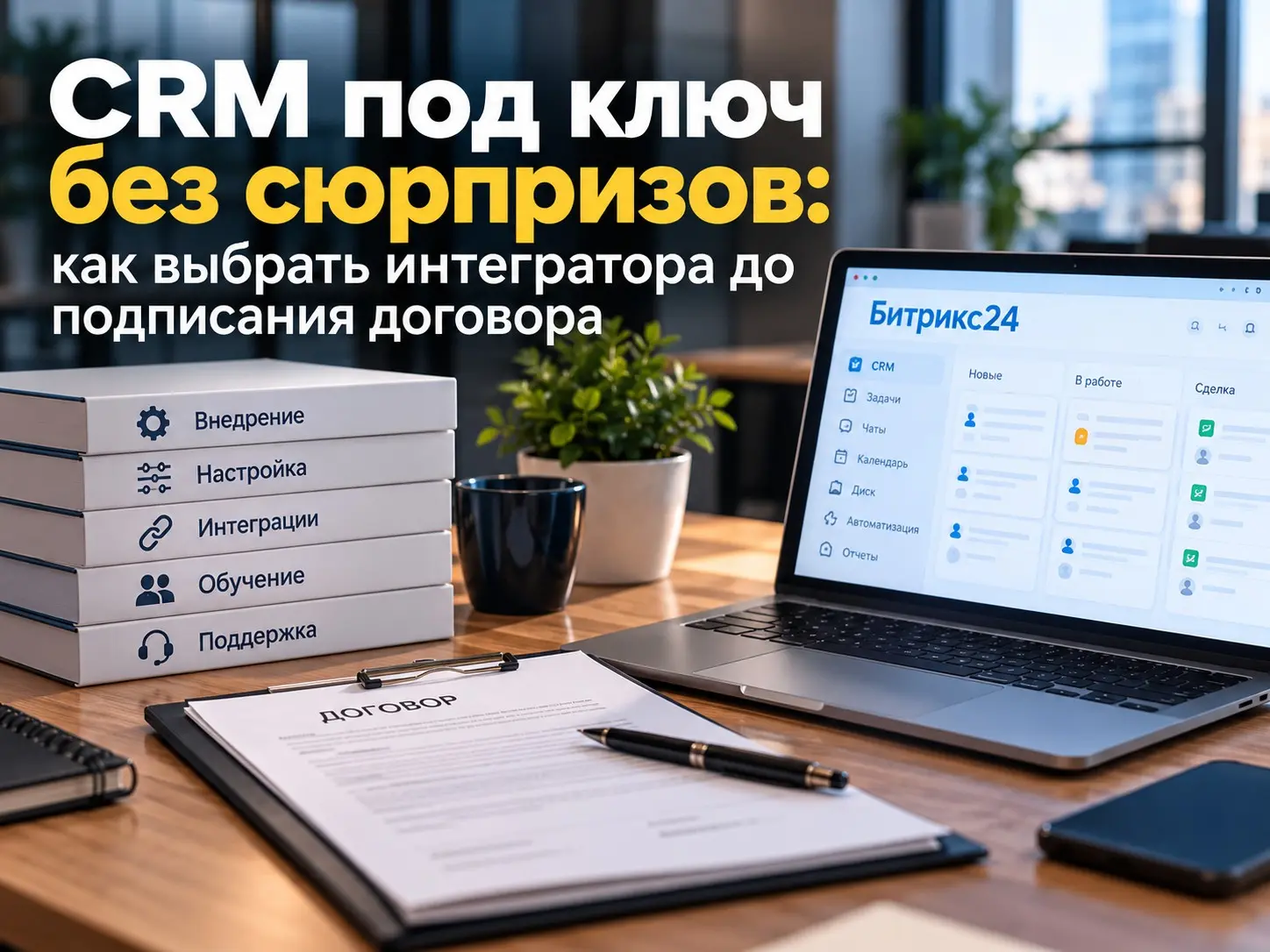 CRM под ключ без сюрпризов | Сетка — социальная сеть от hh.ru