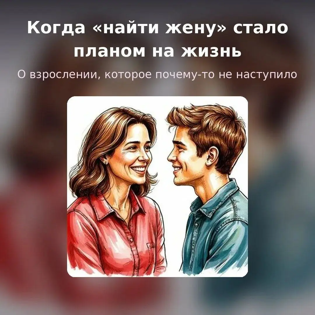 За помощью обратилась мама 20-летнего парня, её запрос был простой и в то же время очень глубокий, сын не учится, не работает, но уже собирается жениться и ждёт, что мама всё обеспечит | Сетка — социальная сеть от hh.ru