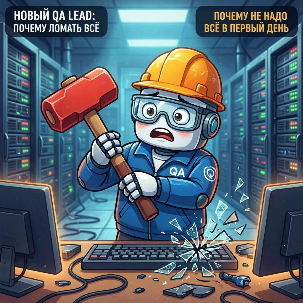 Новый QA Lead. Почему не надо ломать всё в первый день | Сетка — социальная сеть от hh.ru