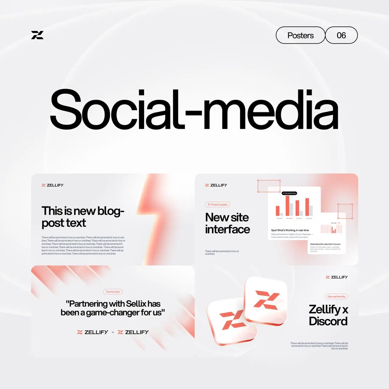 Пак графики для LinkedIn. Zellify. | Сетка — социальная сеть от hh.ru