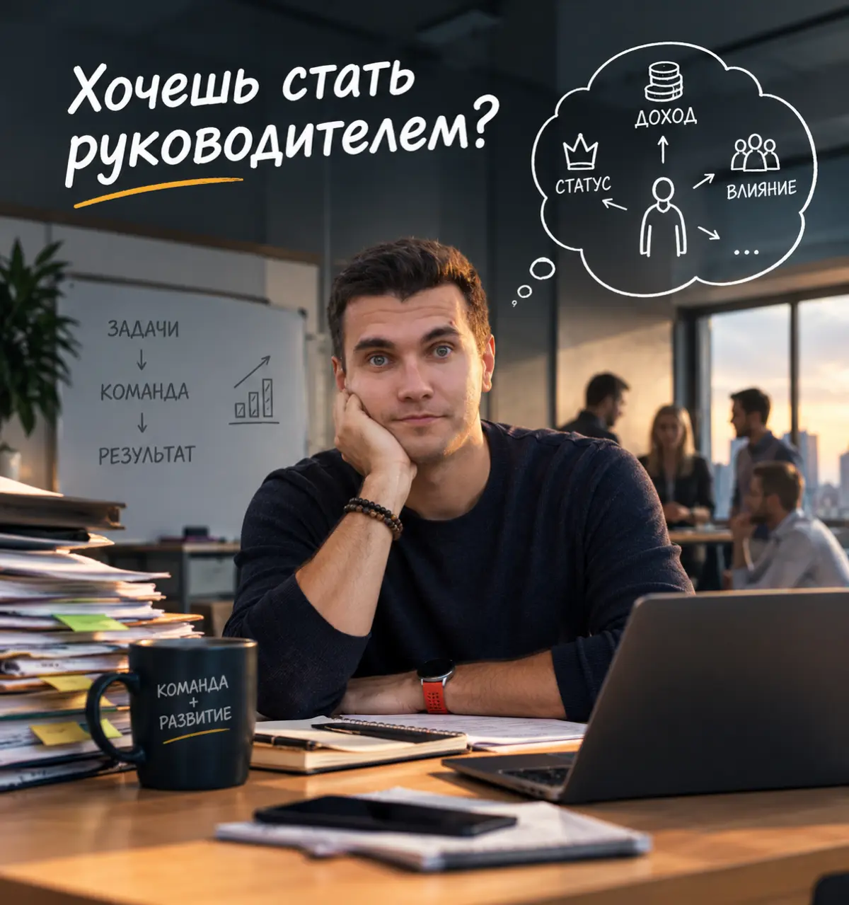 👔 Хочешь стать руководителем? | Сетка — социальная сеть от hh.ru