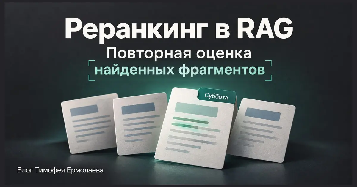 Около недели работал над статьёй о реранкинге | Сетка — социальная сеть от hh.ru