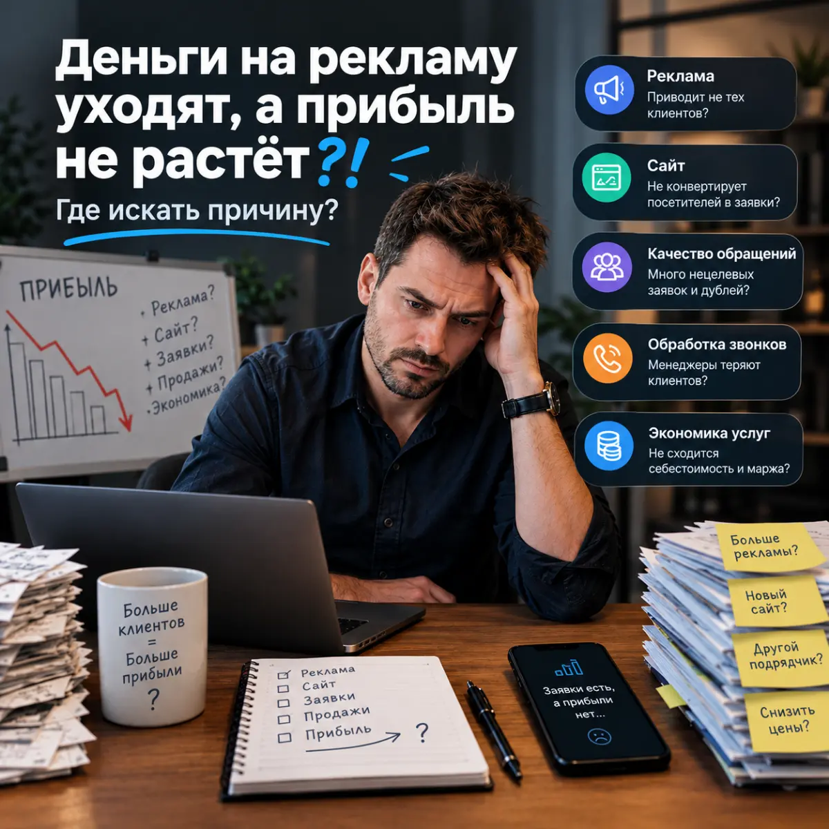 💸 Деньги на рекламу уходят, а прибыль не растёт?! Где искат | Сетка — социальная сеть от hh.ru