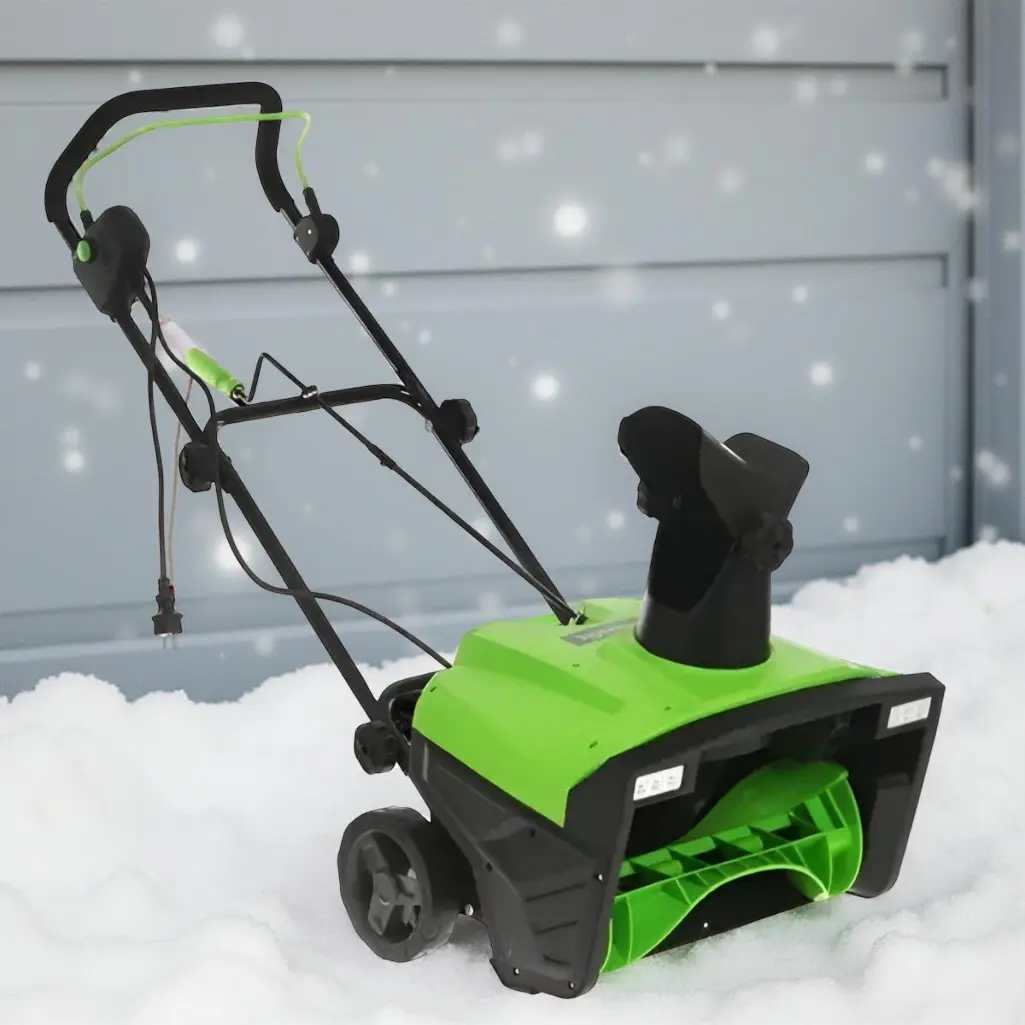 Отличная скидка на компактный снегоуборщик Greenworks. | Сетка — социальная сеть от hh.ru