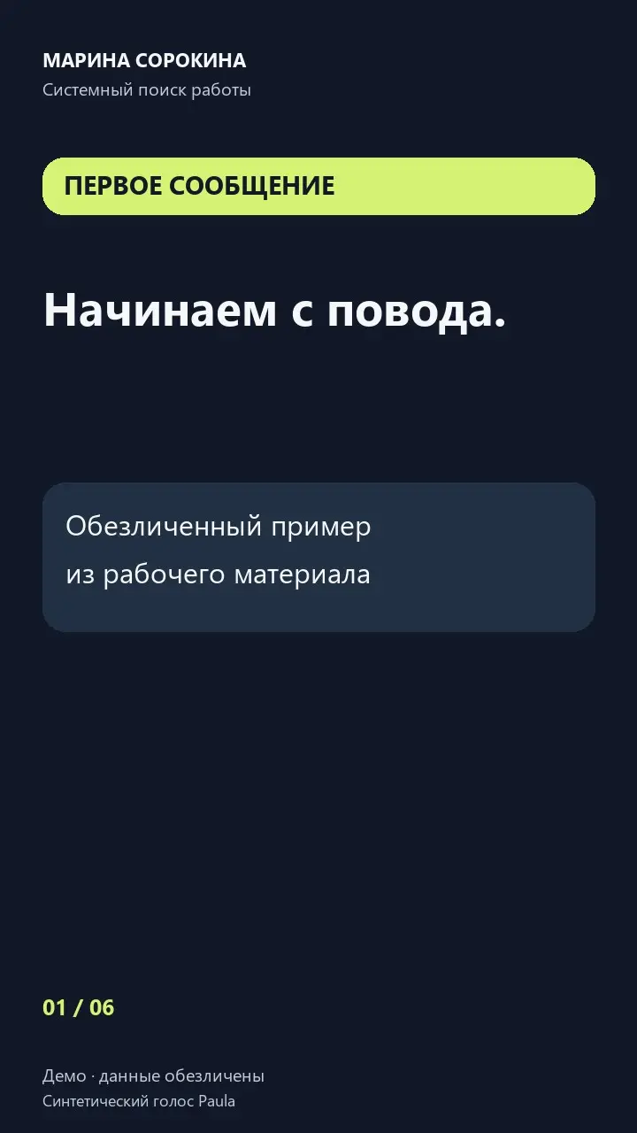 Контакт нашли. Как начать разговор? | Сетка — социальная сеть от hh.ru
