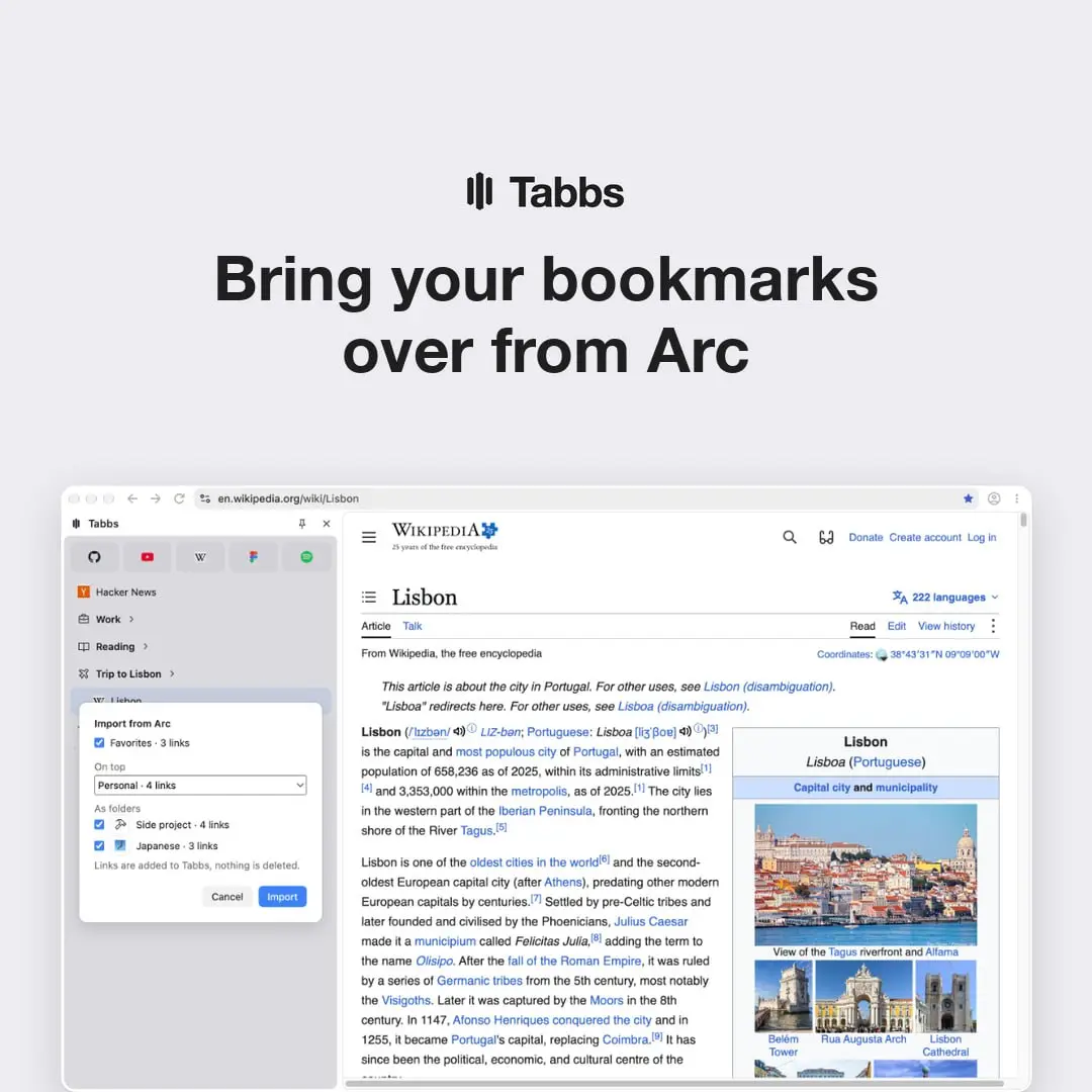 (про альтернативу Arc)
Я пользуюсь Arc с 2023 года — с момента, как купил себе новый Mac. Первое время я следил за всеми обновлениями, тестировал новые функции и даже смотрел канал The Browser Company | Сетка — социальная сеть от hh.ru