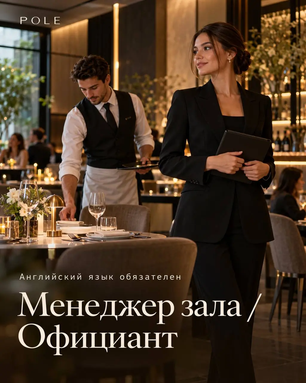 1️⃣МЕНЕДЖЕР ЗАЛА - от 6000₽/смена
2️⃣ОФИЦИАНТ - от 3000₽/смена + чаевые
POLE
• Москва, центр, м. Парк культуры, Зубовская пл., д. 3, стр | Сетка — социальная сеть от hh.ru