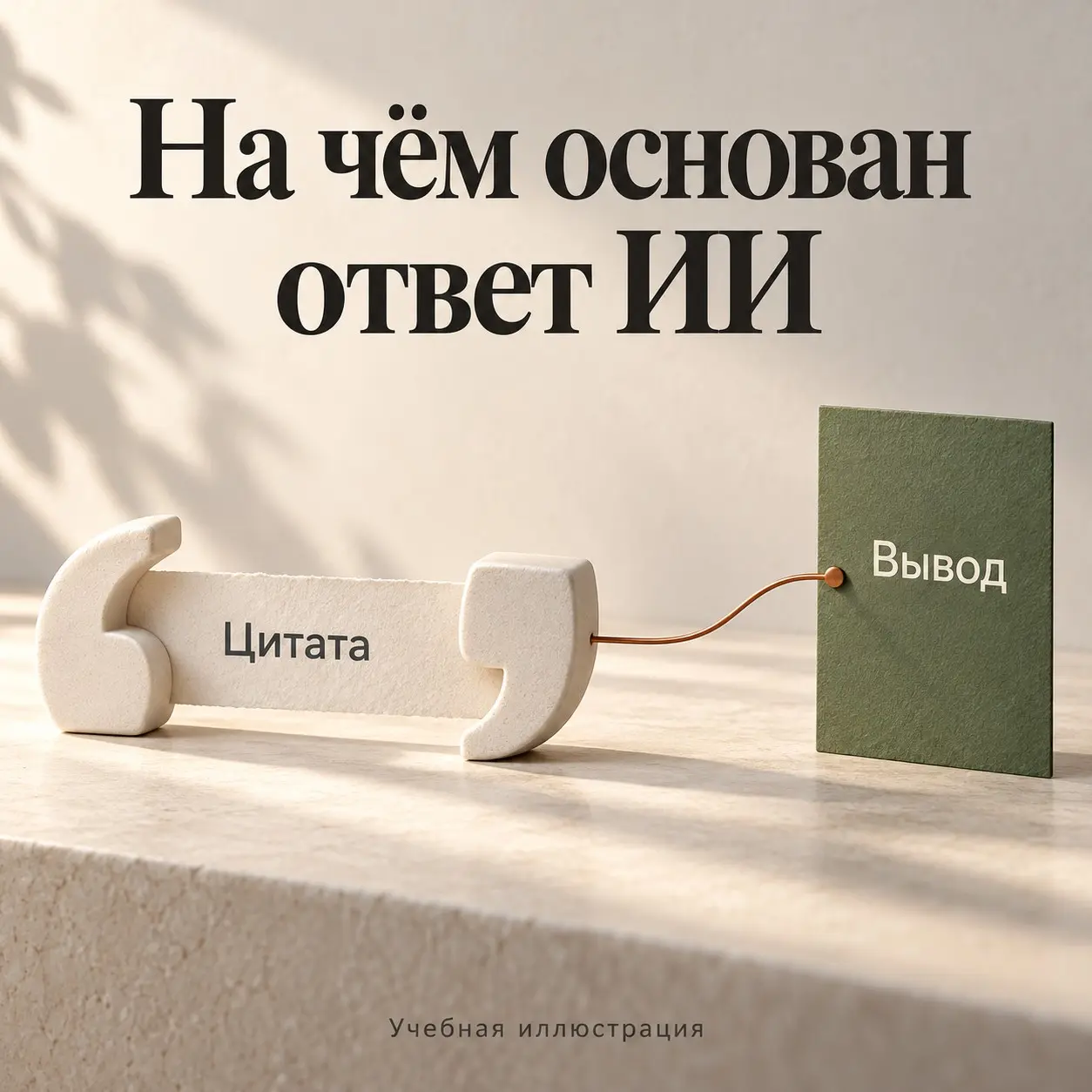 Как связать ответ ИИ с цитатами из документа | Сетка — социальная сеть от hh.ru