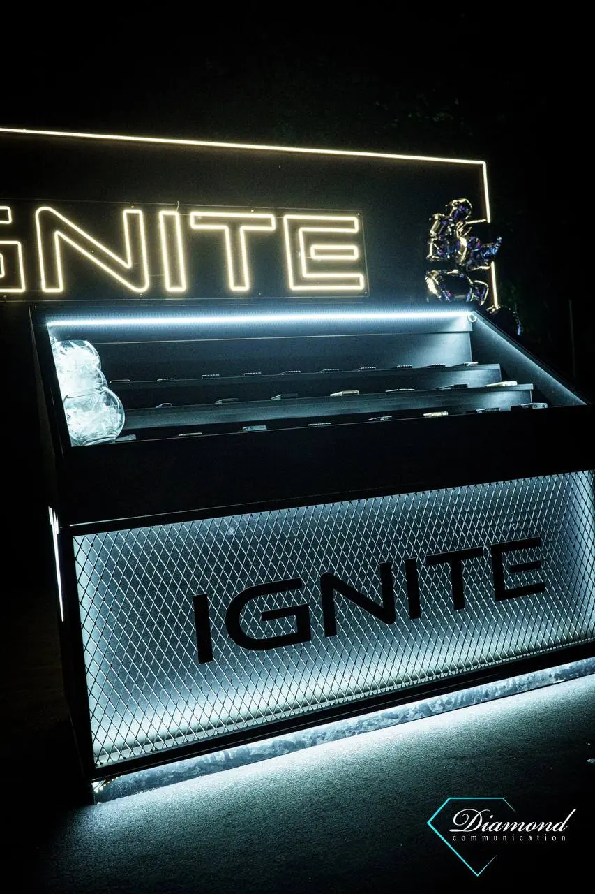 Ignite × Diamond Communication: третий проект вместе, теперь в Ростове-на-Дону
21 августа наша команда реализовала бренд-зону Ignite на вечеринке у бассейна в Ростове-на-Дону | Сетка — социальная сеть от hh.ru