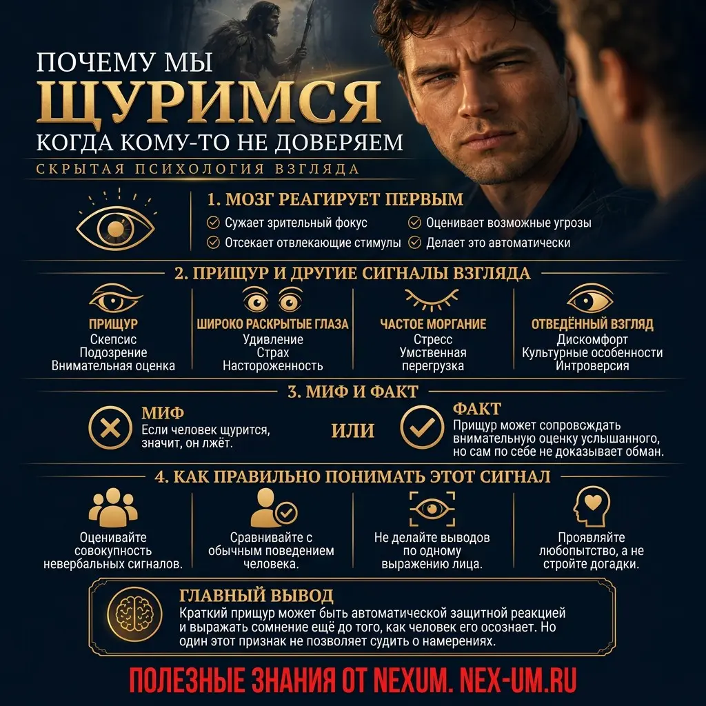 😑 ПРИЩУРИЛСЯ — ЗНАЧИТ, НЕ ДОВЕРЯЕТ? | Сетка — социальная сеть от hh.ru