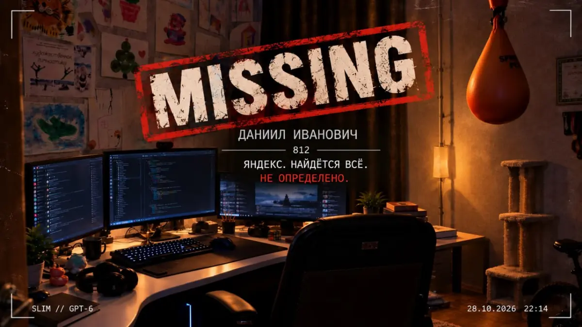 MISSING // 02. ЯНДЕКС. НАЙДЁТСЯ ВСЁ. НЕ ОПРЕДЕЛЕНО. 🔎 | Сетка — социальная сеть от hh.ru