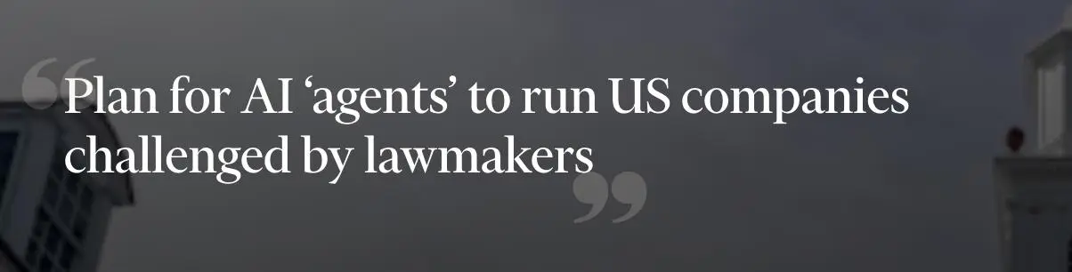 В США могут разрешить компаниям работать вообще без людей. ИИ сможет заключать контракты и подавать судебные иски | Сетка — социальная сеть от hh.ru