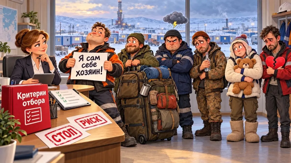 Кого не стоит отправлять на первую вахту: критерии отбора | Сетка — социальная сеть от hh.ru