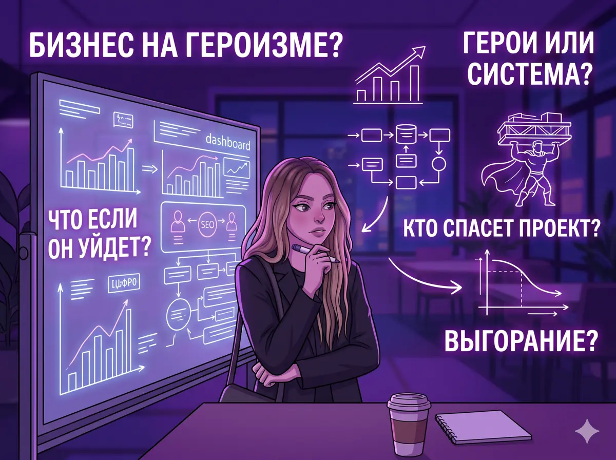 Плохие новости, если без ГЕРОЯ всё развалится… | Сетка — социальная сеть от hh.ru