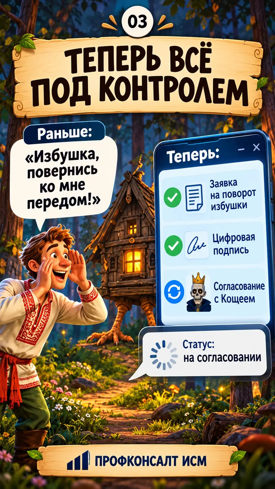 Баба-яга и цифровая трансформация | Сетка — социальная сеть от hh.ru