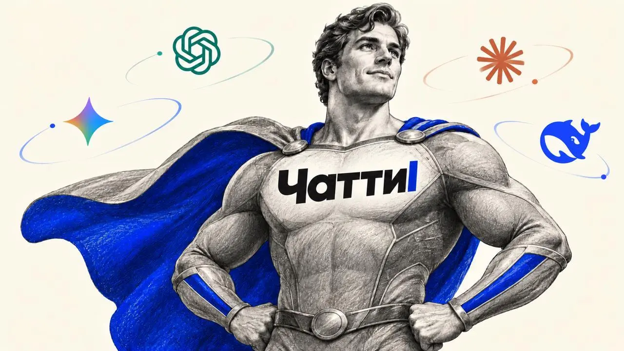 Мы запустили Чатти — корпоративное пространство для работы с нейросетями | Сетка — социальная сеть от hh.ru